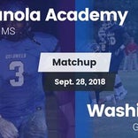 Football Game Recap: Indianola Academy vs. Washington