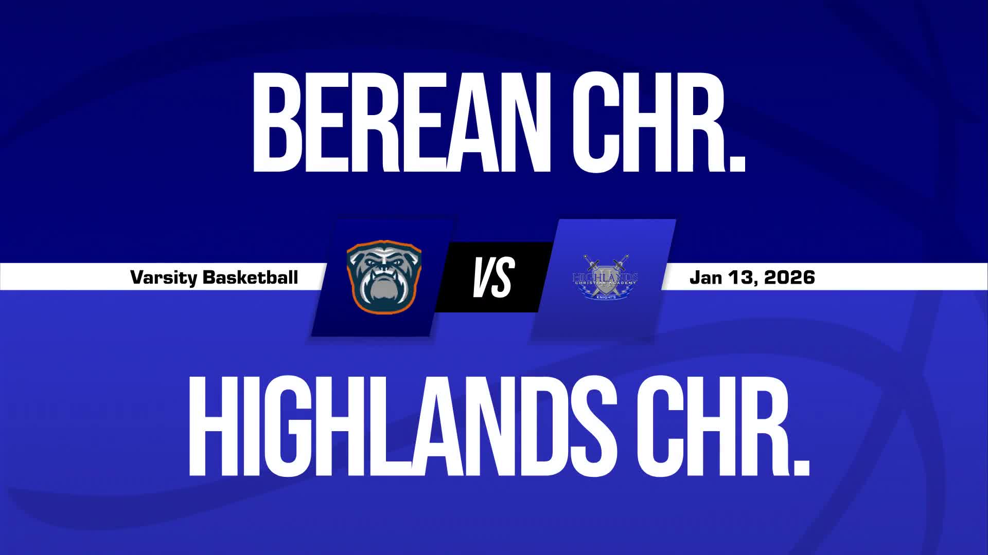 Basketball Recap: Berean Christian Takes a Loss