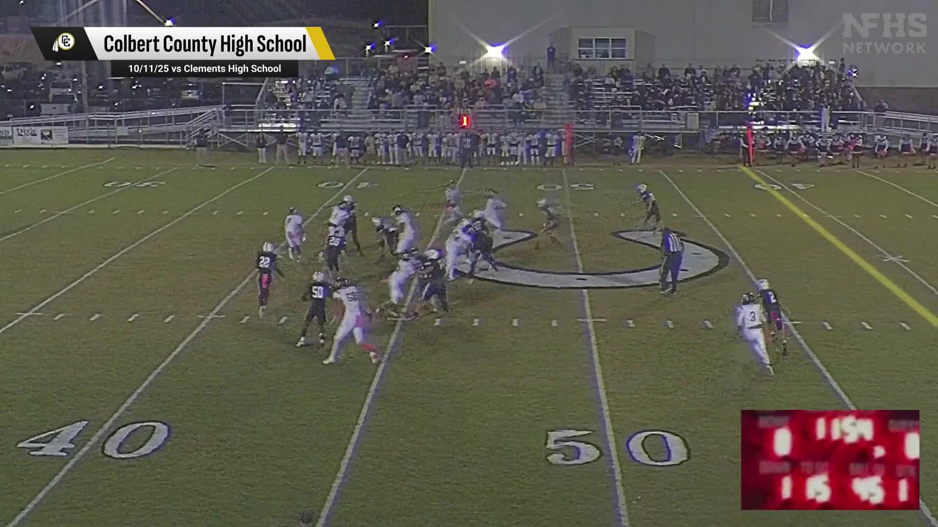 Football Recap: Colbert County Piles Up the Points Against Collinsville