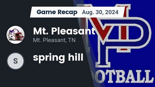 Football Game Preview: Mt. Pleasant Leaves Home