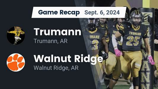 Football Game Preview: Trumann Wildcats vs. Westside Warriors