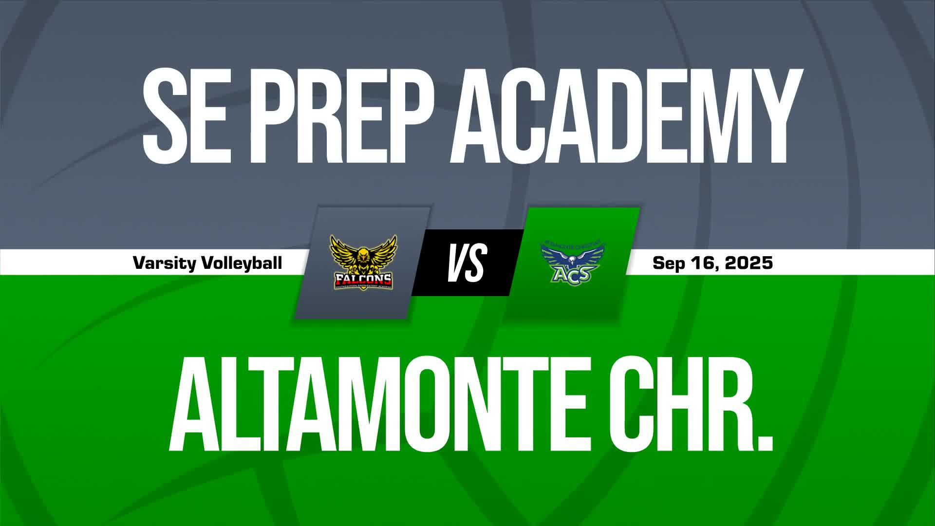 Volleyball Recap: Altamonte Christian's  Win  on Tuesday Extends