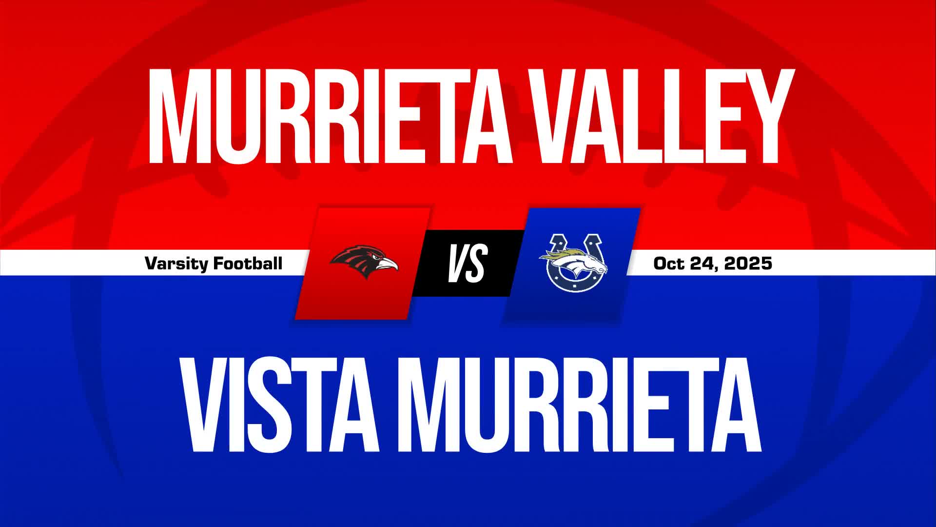 Jeremiah Watson Game Report: @ Vista Murrieta + How To Watch