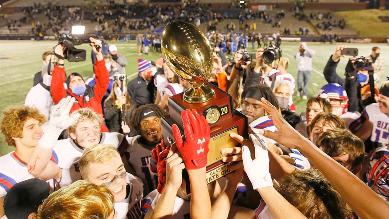 Active football win streaks by state