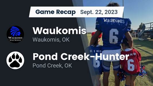 Football Game Recap: Ringwood Red Devils vs. Pond Creek-Hunter Panthers