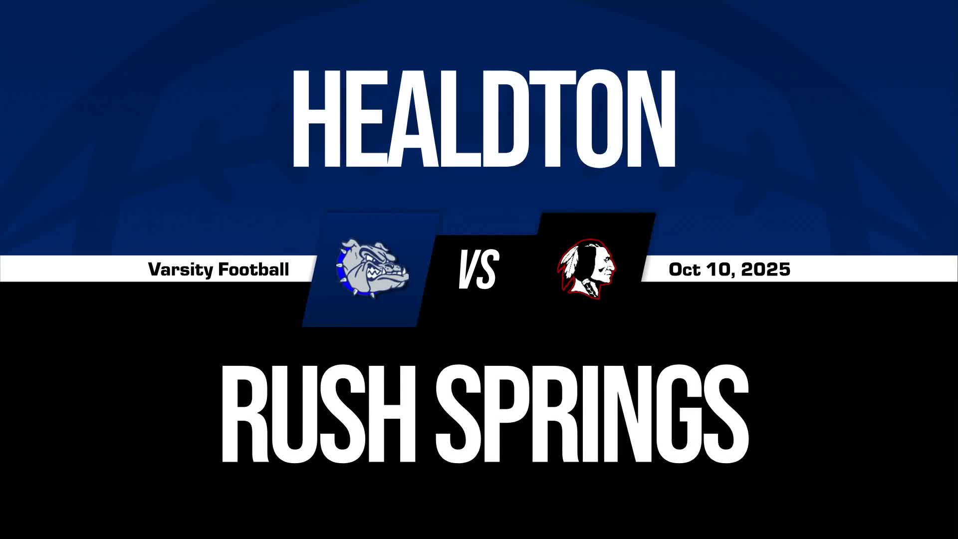 Football Game Preview: Rush Springs Redskins vs. Wilson Eagles + How To Watch