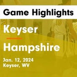 Keyser falls despite big games from  Jace Courrier and  Patrick Liller