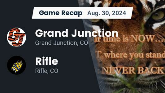 Football Recap: Rifle Comes Up Short