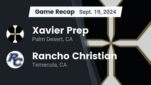 Football Recap: Rancho Christian Triumphant Thanks to a Strong E