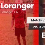 Football Game Recap: Loranger vs. Bogalusa