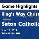 Basketball Game Recap: King's Way Christian Knights vs. Seton Catholic Cougars