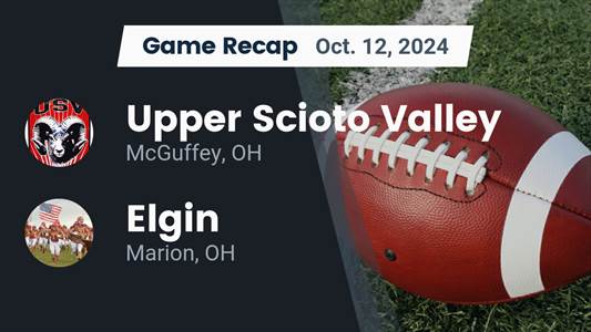Football Recap: Upper Scioto Valley Beats Hardin Northern for Th