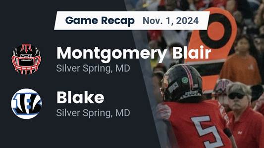 Football Game Preview: Blair Blazers vs. Bethesda-Chevy Chase Ba