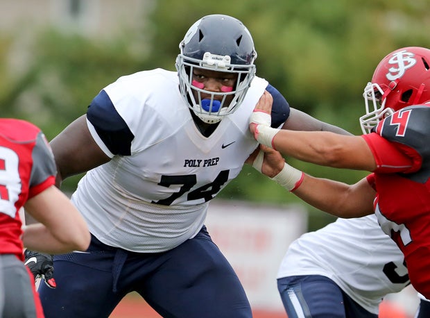 Isaiah Wilson of Poly Prep Country Day signed with Georgia.
