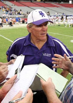 Coach Moro in a postgame interview.