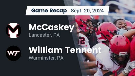 Football Recap: J.P. McCaskey Comes Up Short