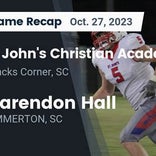 Clarendon Hall beats St. John&#39;s Christian Academy for their second straight win