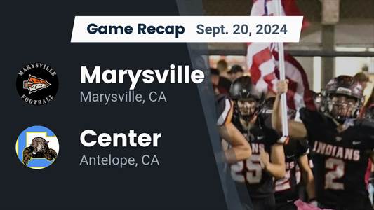 Football Recap: Center Comes Up Short