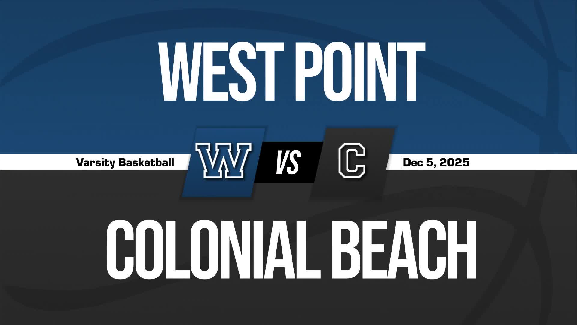 Basketball Recap: Colonial Beach Triumphs