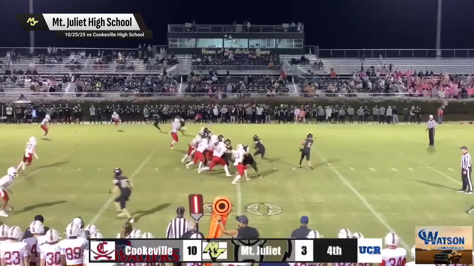 Football Recap: Green Hill Beats Mount Juliet for Their Seventh Straight  Victory