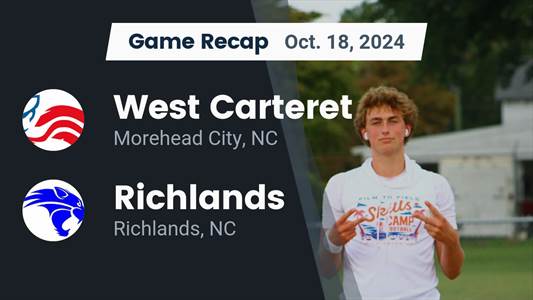 Football Recap: Richlands Piles Up the Points Against West Carte
