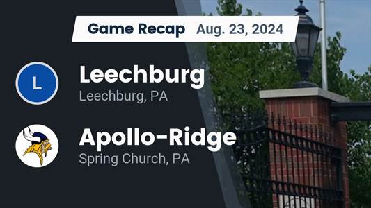Football Recap: Apollo Ridge Takes a Loss