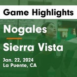 Basketball Recap: Nogales takes loss despite strong  efforts from  Jordin Glass and  Ariana Martinez