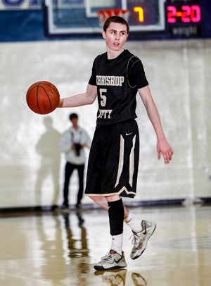 Mitty's Matt McAndrews is coming off a
career-high 32 points. 