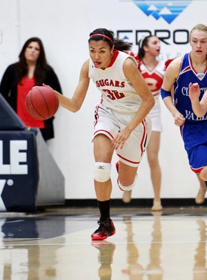 Christiana Chenault's improvement over the
season has been key in Carondelet's success.