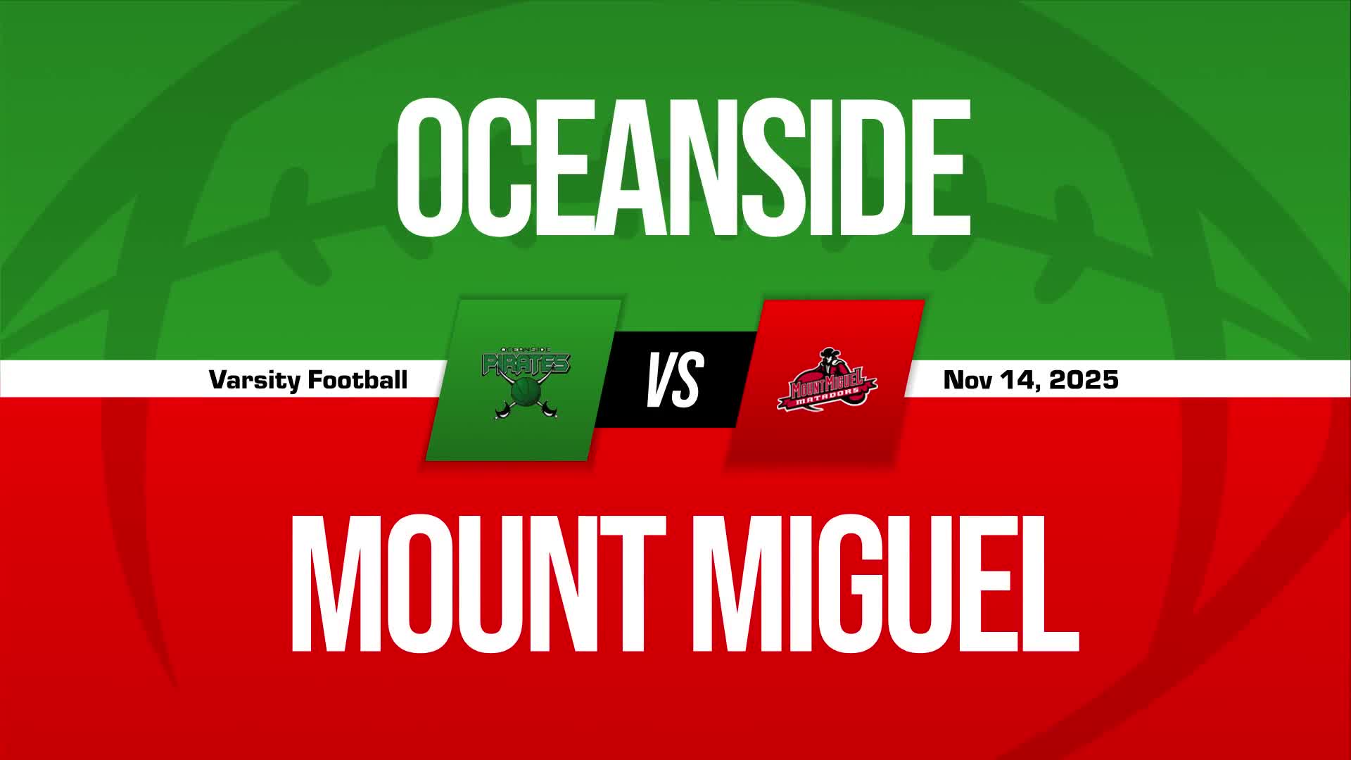 Football Game Preview: Mount Miguel Matadors vs. Granite Hills Eagles + How To Watch
