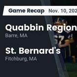 Football Game Recap: Quabbin Regional Panthers vs. Gardner Wildcats