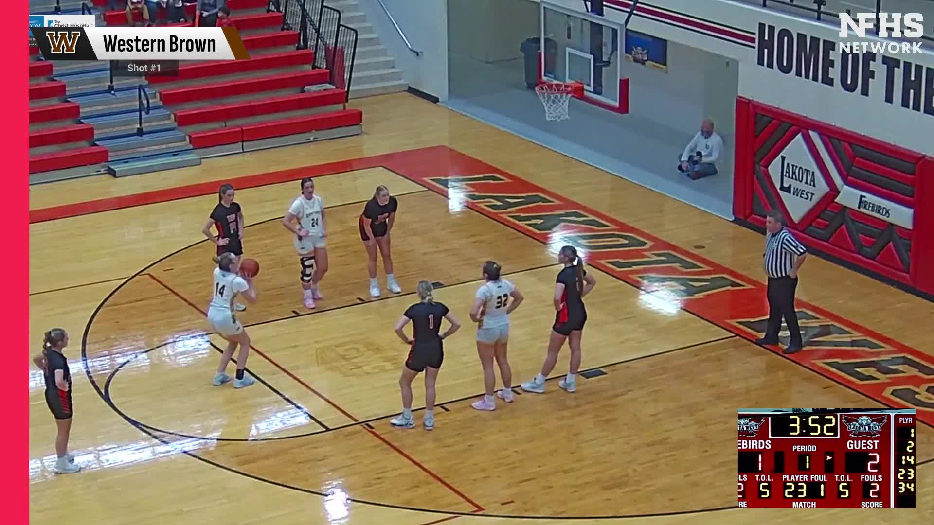 Basketball Recap: Western Brown's Winning Streak Snapped at 12 Games + How To Watch