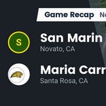 Football Game Recap: Maria Carrillo Pumas vs. San Marin Mustangs