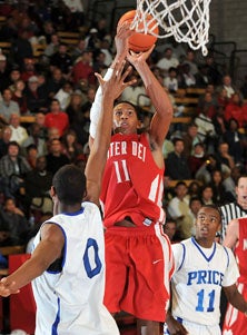 Xavier Johnson led Mater Dei
with 25 points.