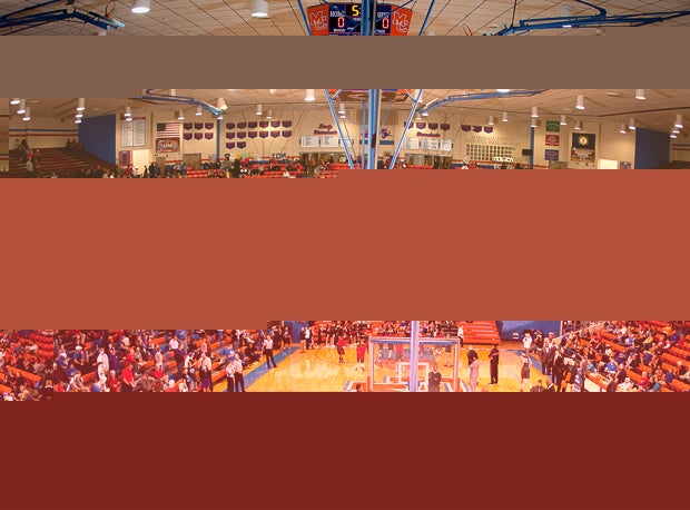 Reed Conder Gymnasium in Benton, Ky., hosts the annual Marshall County Hoopfest.