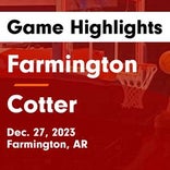 Basketball Game Recap: Cotter Warriors vs. Lead Hill Tigers