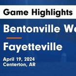Soccer Game Recap: Bentonville West vs. Fayetteville