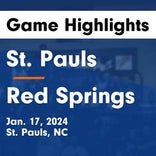 St. Pauls extends home winning streak to eight