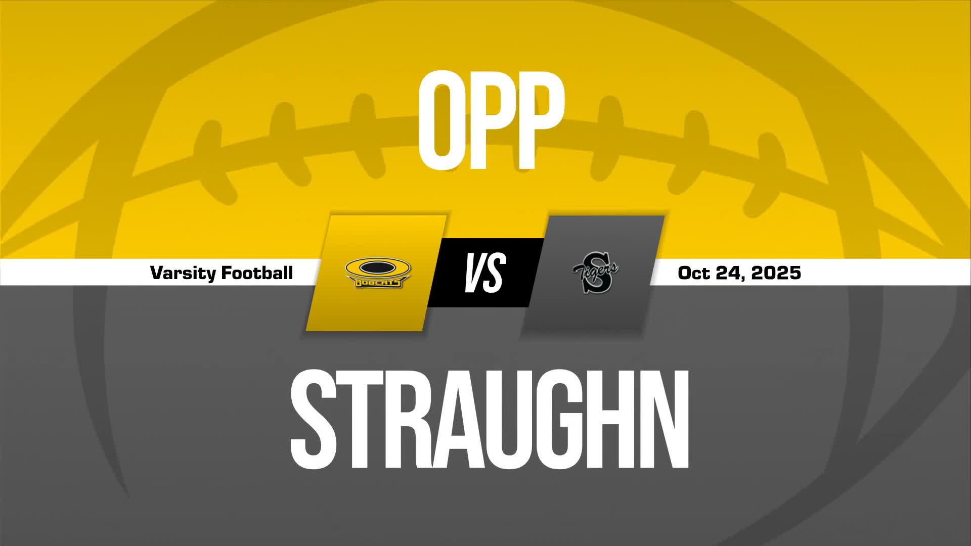 Football Game Preview: Opp Bobcats vs. Holmes County Blue Devils + How To Watch