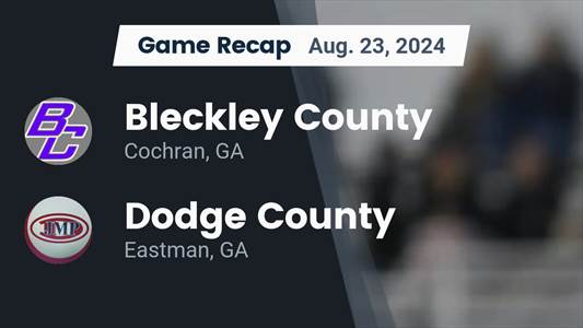 Football Game Preview: Bleckley County Plays at Home