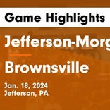 Basketball Game Recap: Jefferson-Morgan Rockets vs. Monessen Greyhounds