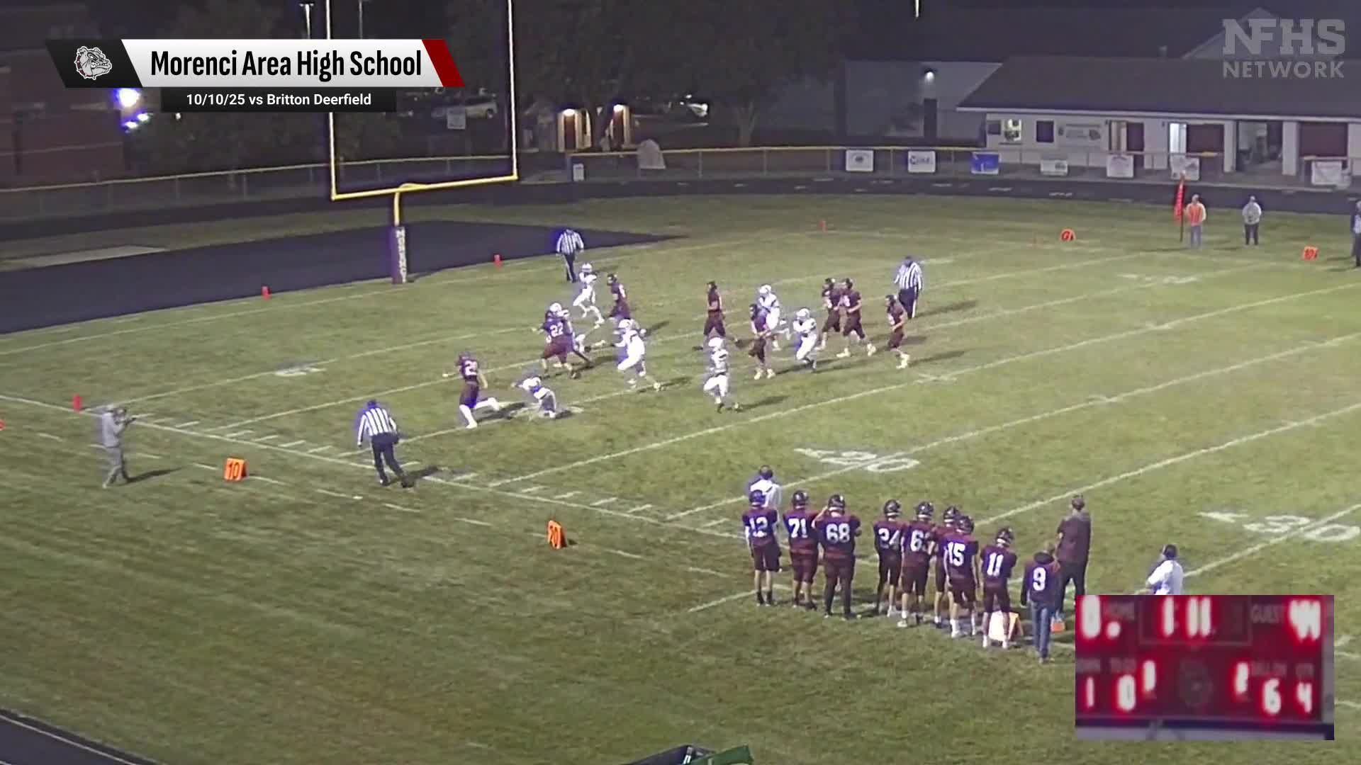 Football Recap: Litchfield Takes a Loss