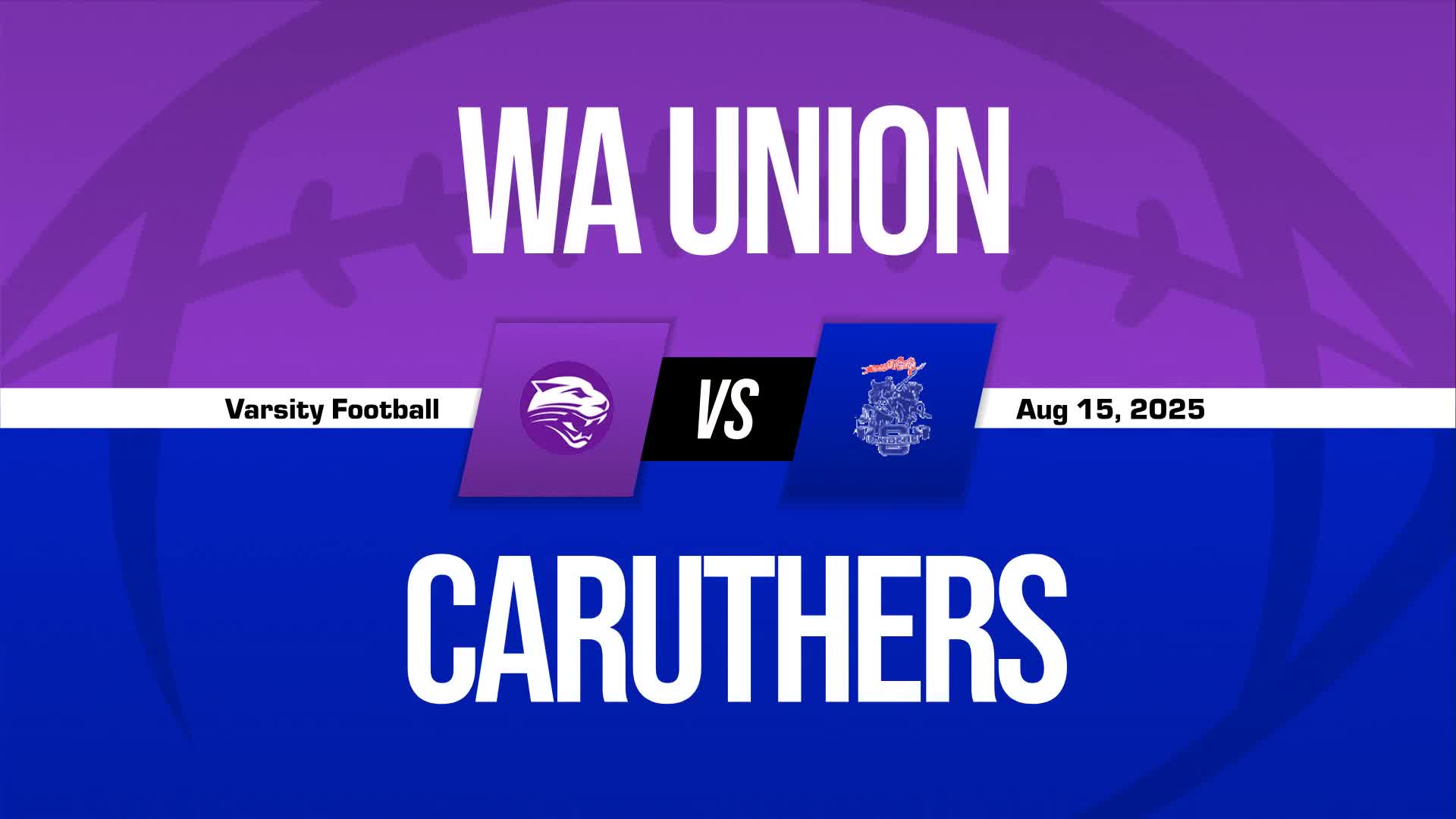 Football Recap: Washington Union Triumphs