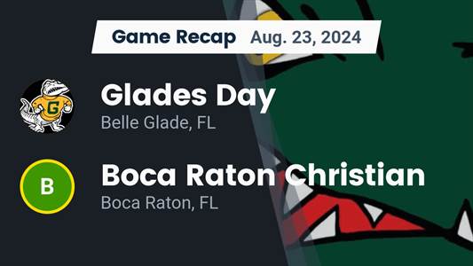 Football Game Recap: Boca Raton Christian Takes a Loss