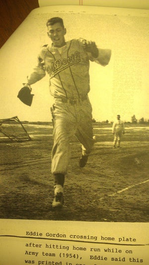 Gordon in high school.