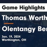Basketball Game Preview: Thomas Worthington CARDINALS vs. Olentangy Braves