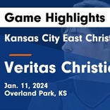 Veritas Christian comes up short despite  Vaughn Heck's strong performance