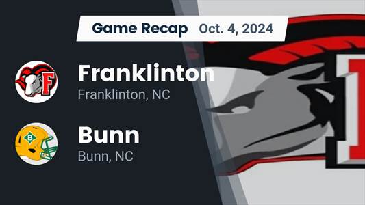 Football Recap: Bunn Comes Up Short