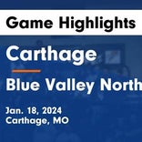 Basketball Game Recap: Carthage Tigers vs. Olathe North Eagles