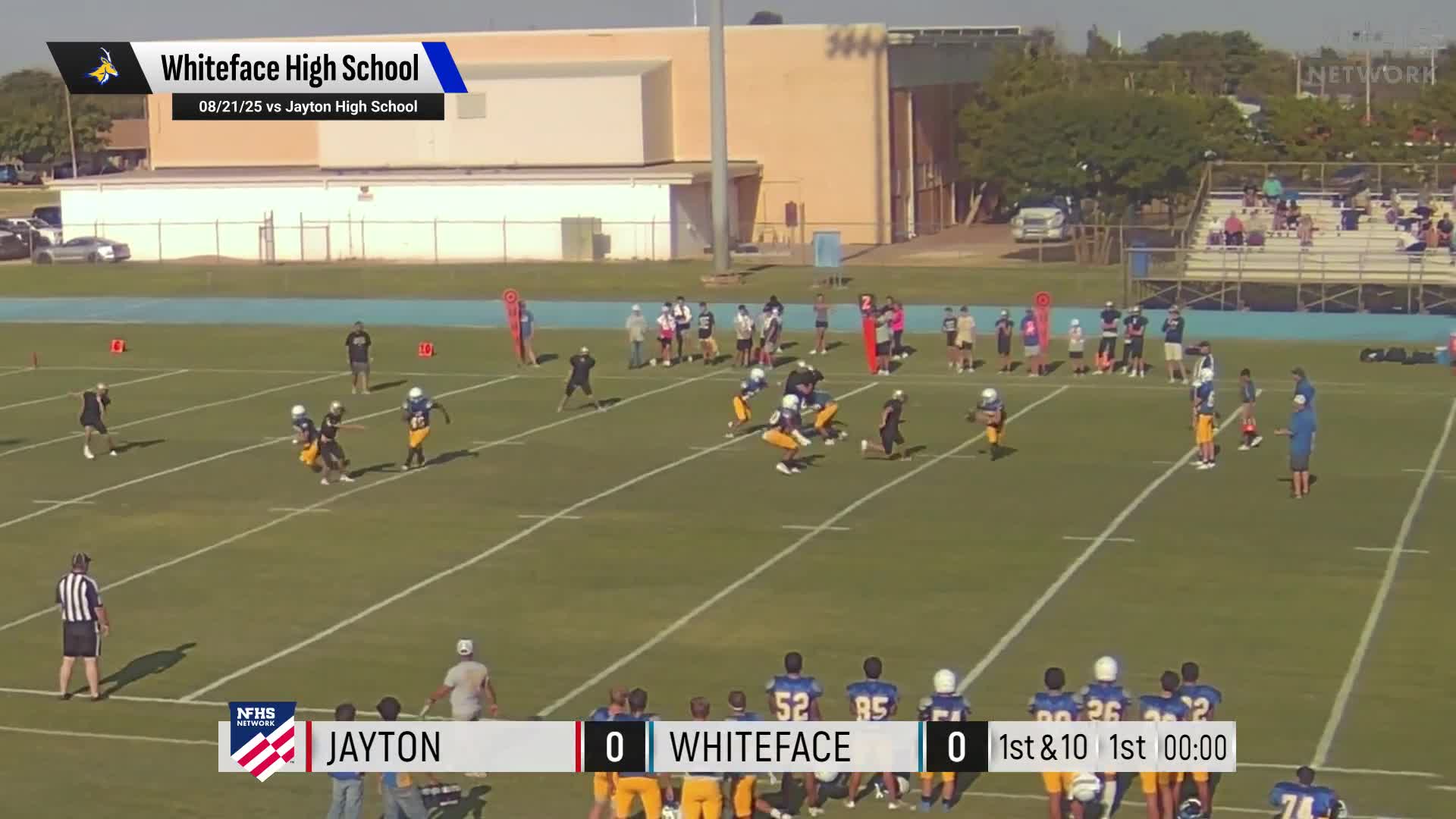 Football Recap: Whiteface Skates Past O'donnell with Ease